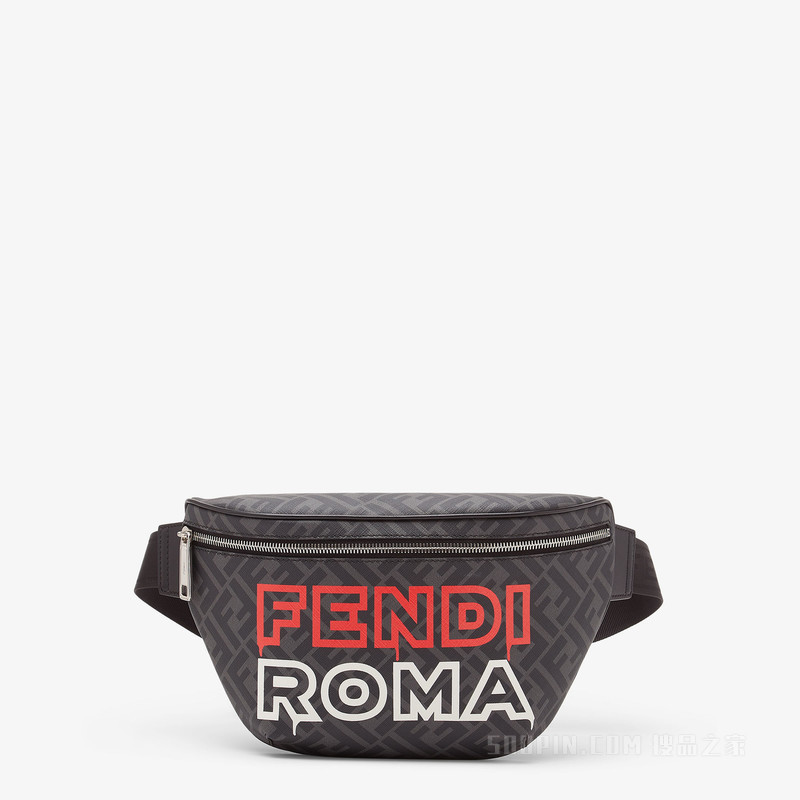 腰包 2023春节限定系列灰色布料腰包