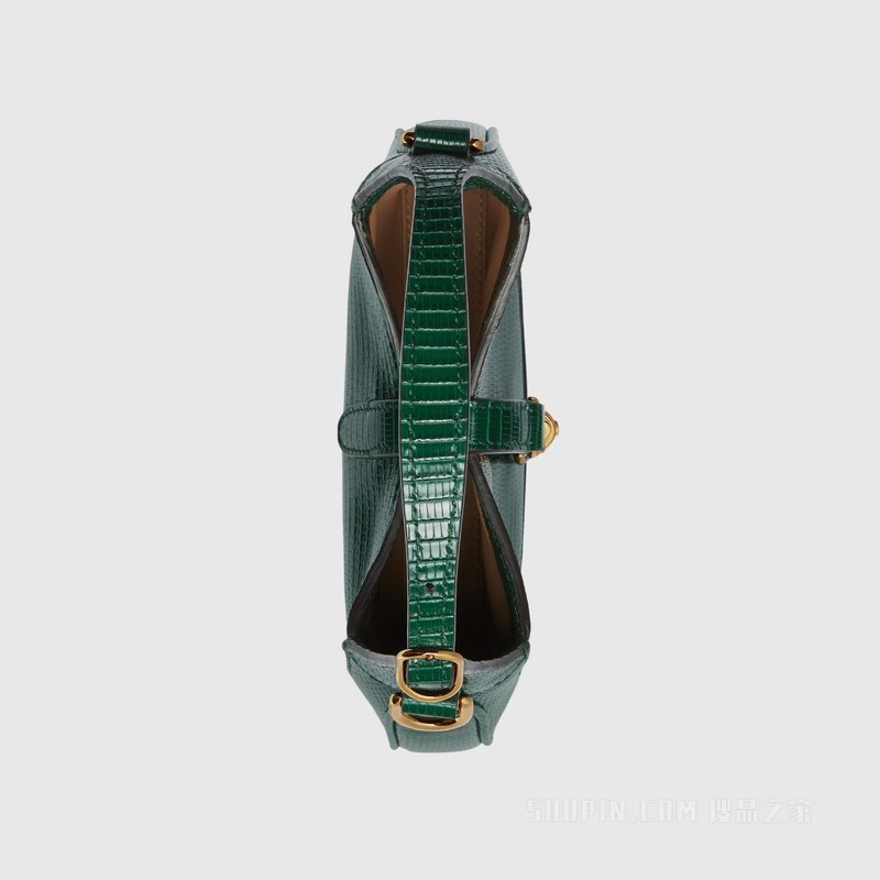 Jackie 1961系列蜥蜴皮迷你手袋 复古绿