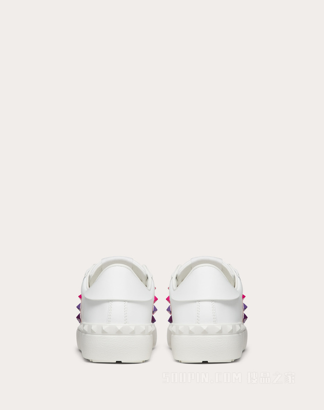 ROCKSTUD UNTITLED小牛皮运动鞋
