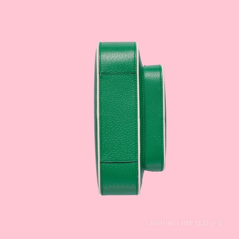 adidas x Gucci中号肩背包 绿色皮革