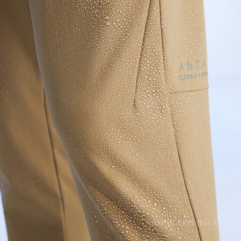 安踏荣耀系列男子训练拒水科技男梭织运动长裤