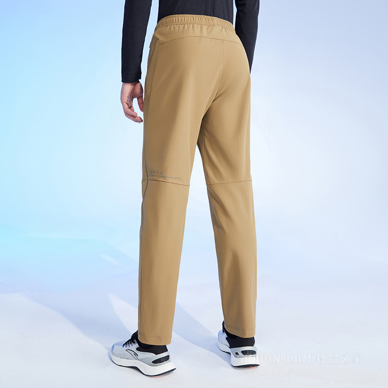 安踏荣耀系列男子训练拒水科技男梭织运动长裤