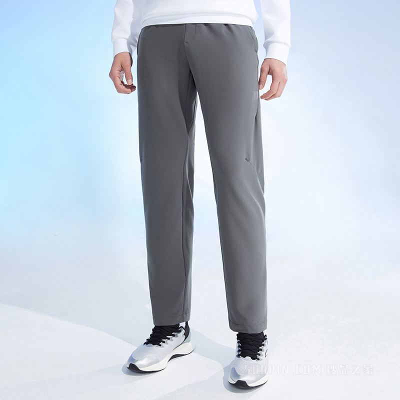 安踏荣耀系列男子训练拒水科技男梭织运动长裤