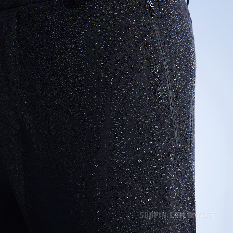 安踏荣耀系列男子出行拒水科技男梭织运动长裤