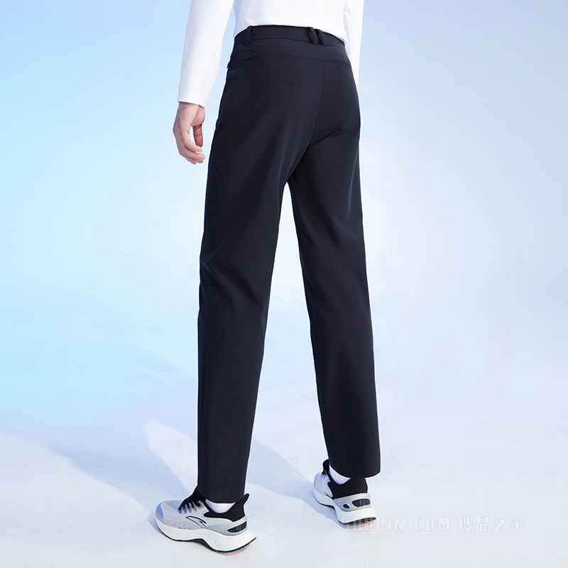 安踏荣耀系列男子出行拒水科技男梭织运动长裤