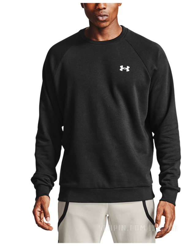 男士UA Rival Cotton圆领运动衣