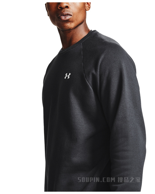 男士UA Rival Cotton圆领运动衣