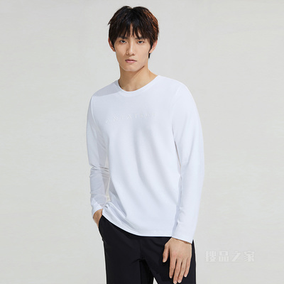 安踏综训系列优可丝科技元能开练男长袖针织衫