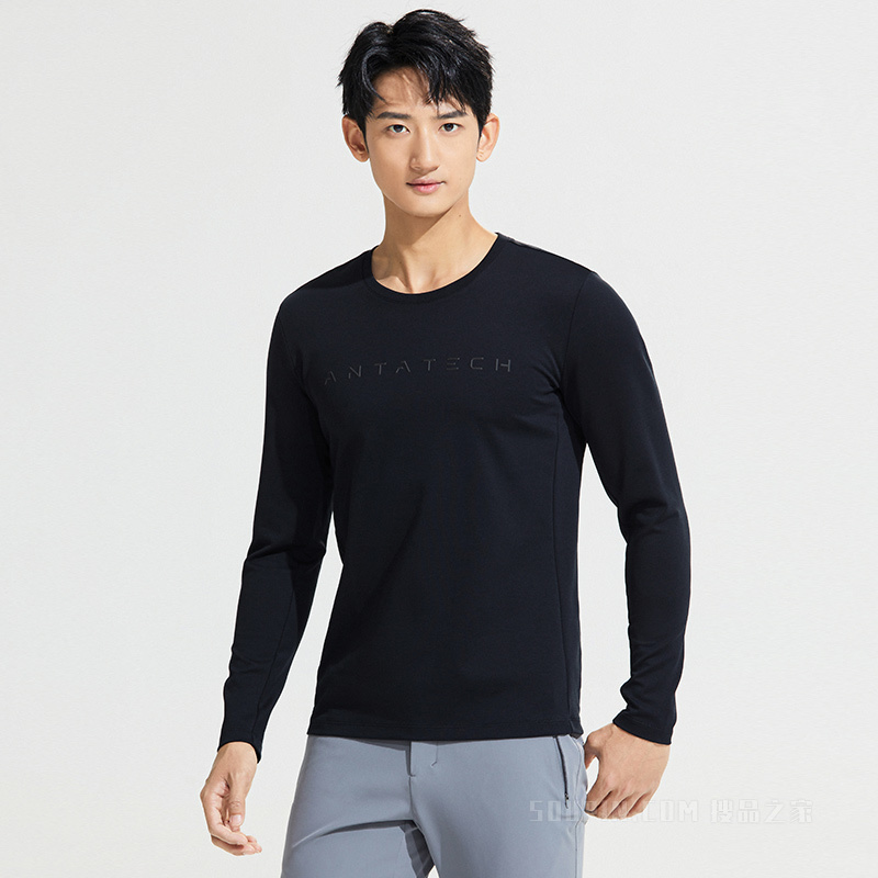 安踏综训系列优可丝科技元能开练男长袖针织衫