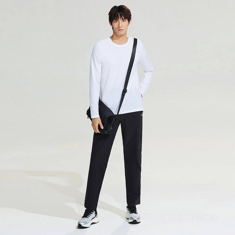 安踏综训系列优可丝科技元能开练男长袖针织衫