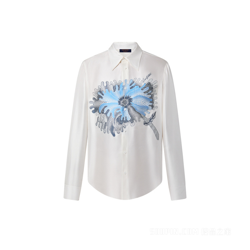 LV x YK PSYCHEDELIC FLOWER 衬衫
