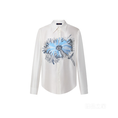 LV x YK PSYCHEDELIC FLOWER 衬衫