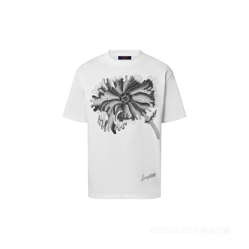 LV x YK PSYCHEDELIC FLOWER 标准版型 T 恤
