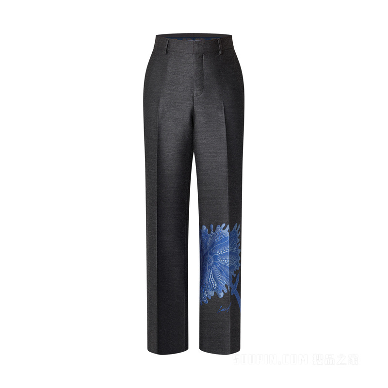 LV x YK PSYCHEDELIC FLOWER 长裤