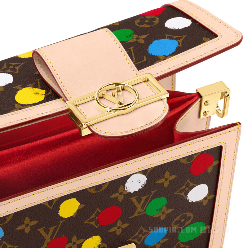 LV x YK DAUPHINE 中号手袋