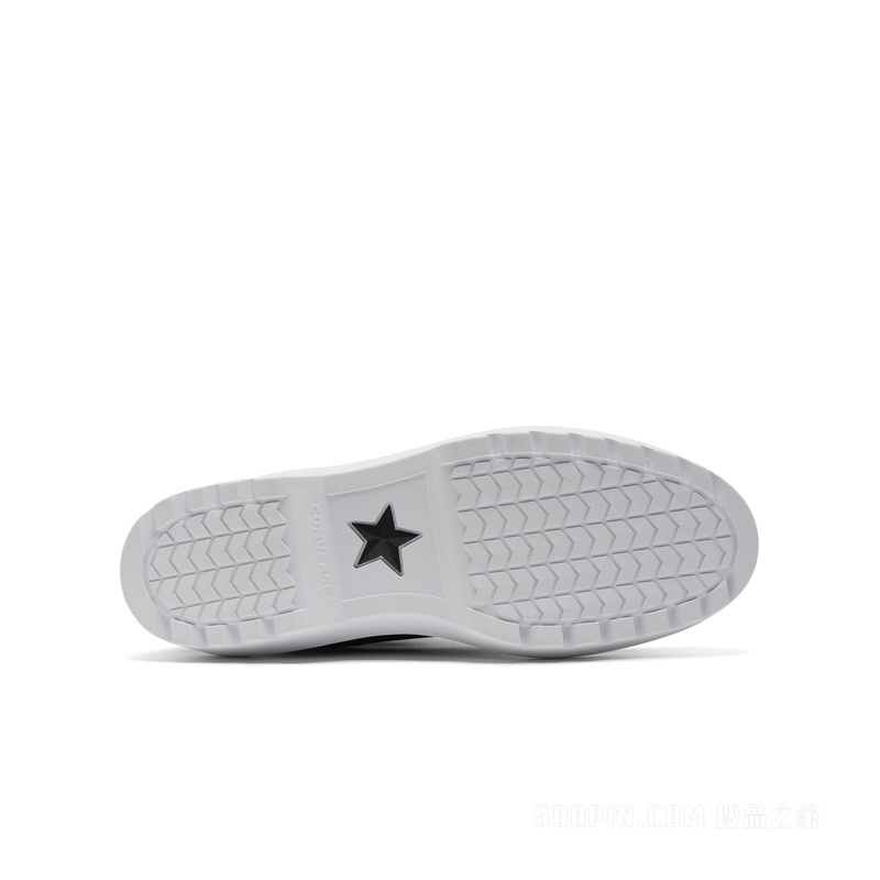 【儿童】All Star Lugged Lift大童厚底帆布鞋 中性 黑色