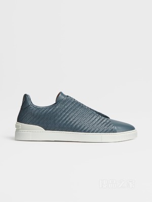 蔚蓝色 PELLETESSUTA™ Triple Stitch™ 低帮运动鞋
