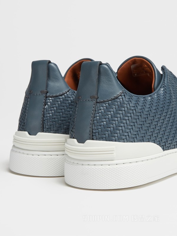 蔚蓝色 PELLETESSUTA™ Triple Stitch™ 低帮运动鞋