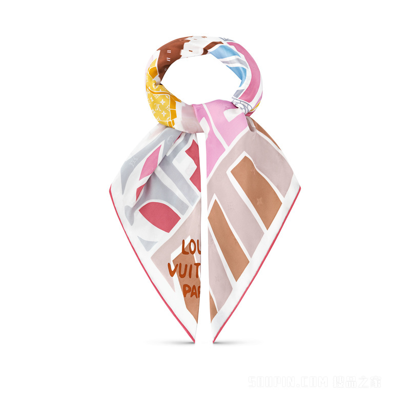 LV VISIONARY 90 方巾