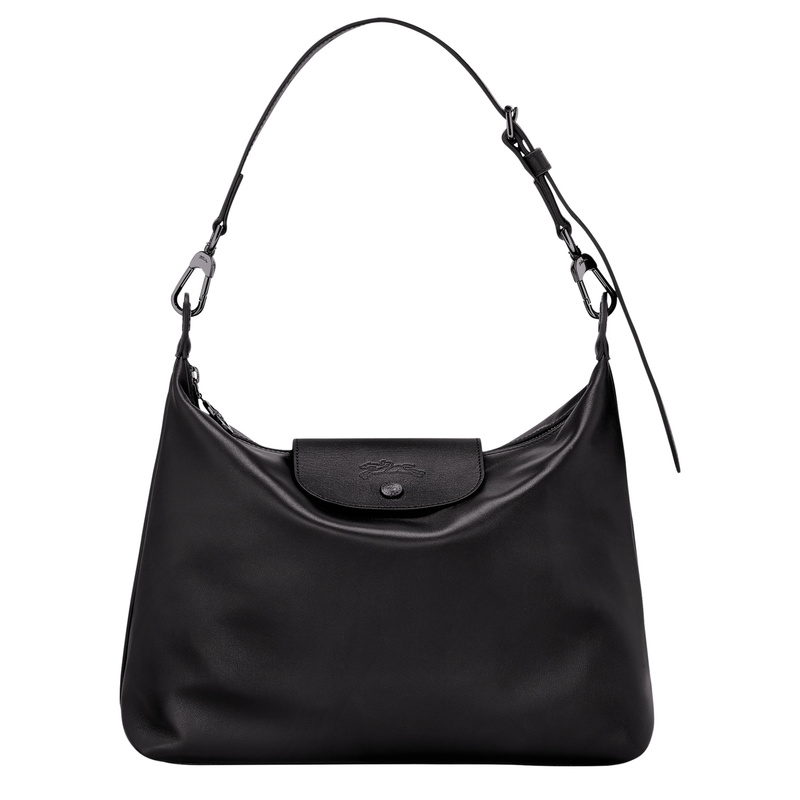Le Pliage Xtra 中号单肩包 - 黑色