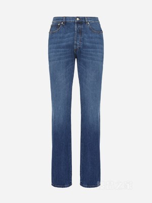 上翻牛仔裤