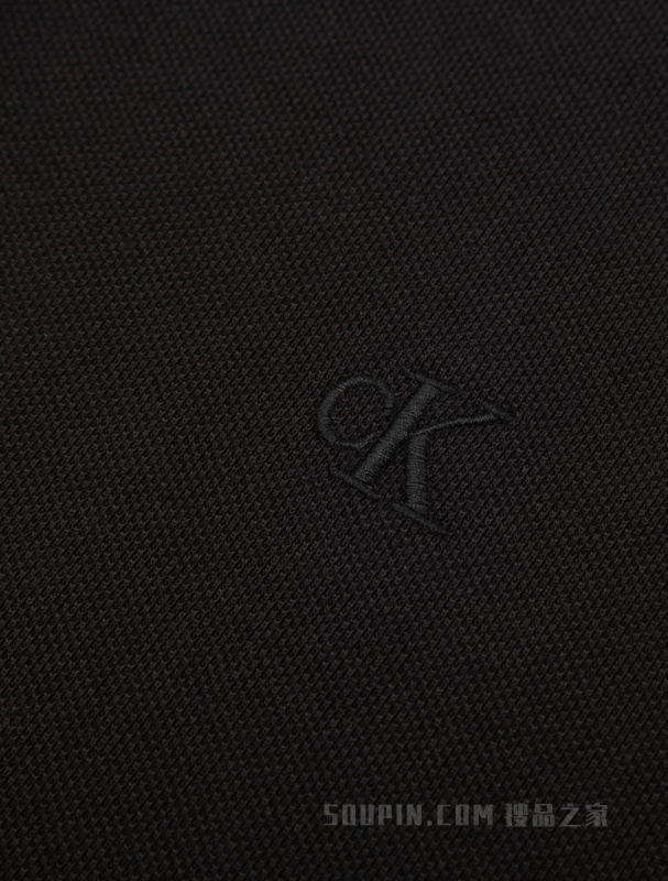 Calvin Klein 23春季新款女士简约LOGO织带纯棉翻领针织POLO裙J221120