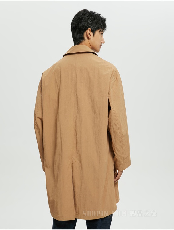 【简约系列】Calvin Klein 22秋冬男士简约口袋中长款翻领夹克40JM503