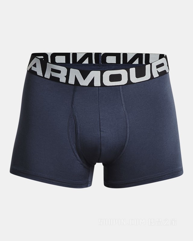 男士Charged Cotton® 3英寸Boxerjock内裤—3条装