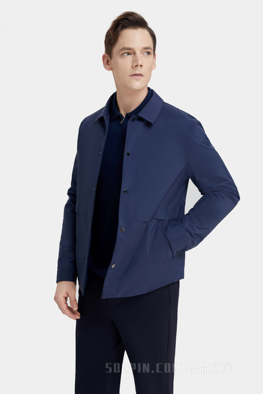 衬衫型棉服夹克
