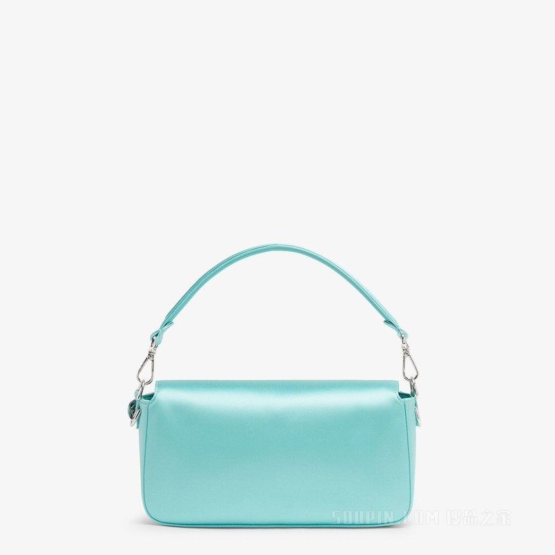Baguette手袋 Tiffany & Co. X Fendi Tiffany blue™桑蚕丝手袋