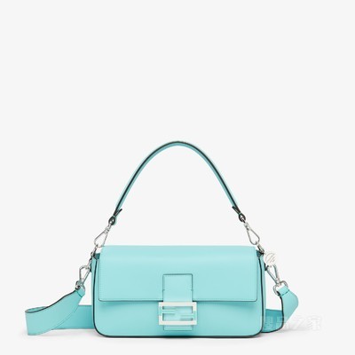 Baguette手袋 Tiffany & Co. X Fendi Tiffany blue™皮革手袋