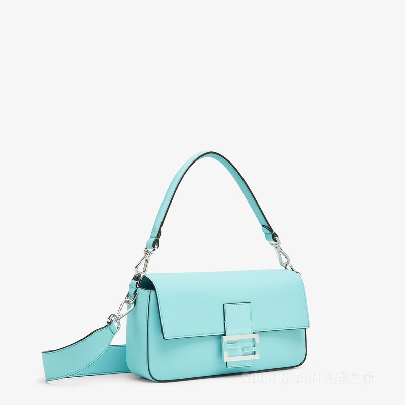 Baguette手袋 Tiffany & Co. X Fendi Tiffany blue™皮革手袋