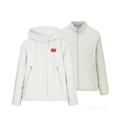 【安踏冠军全天候系列】安踏2022年北京冬奥会国旗款女子两件套羽绒服外套