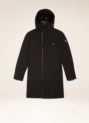 Raincoat 黑色再生尼龙外套