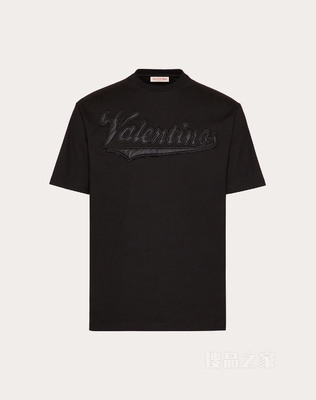 VALENTINO贴饰棉质T恤