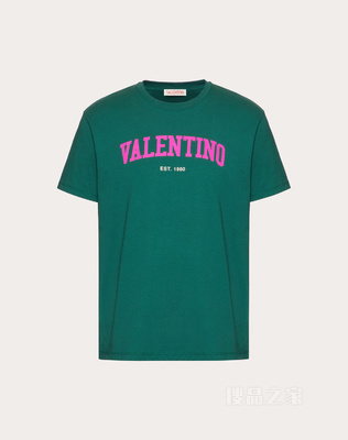VALENTINO印花棉质T恤