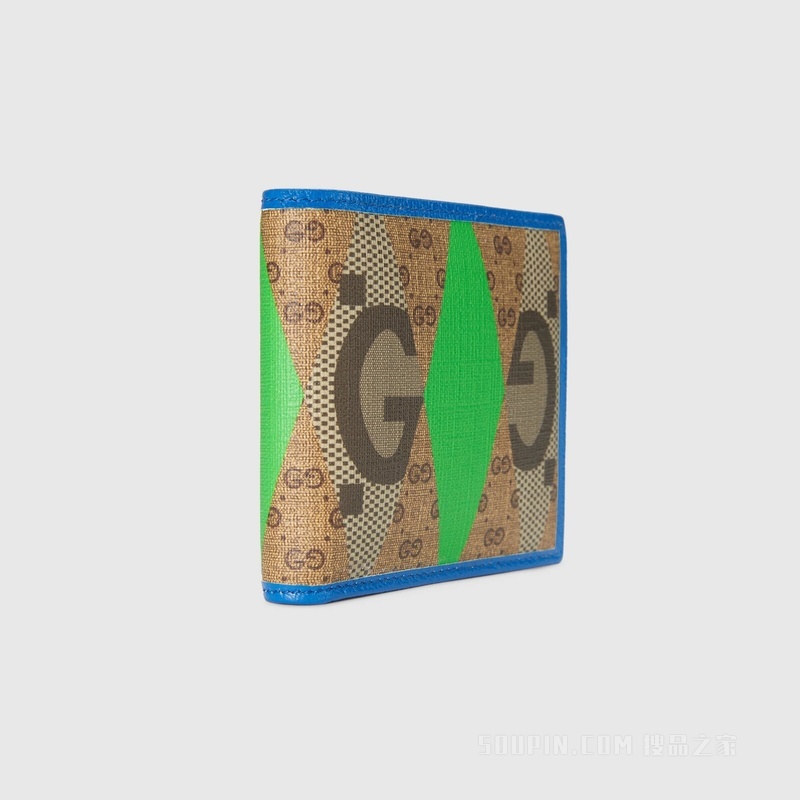 GG菱形印花钱包 多色Supreme帆布