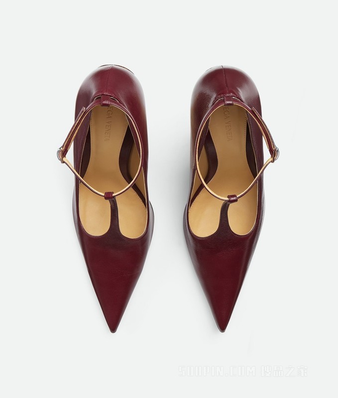 PUNTA T字形高跟鞋