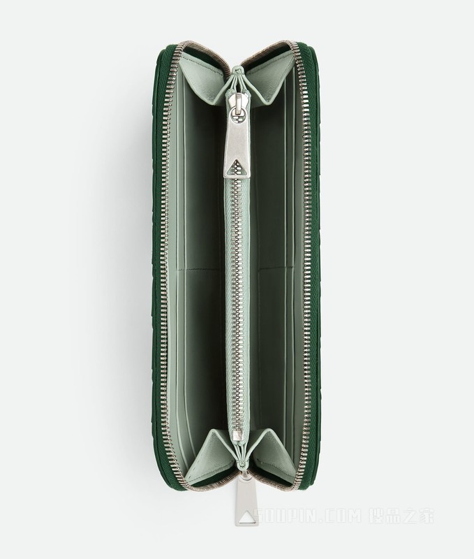 环绕式拉链钱包