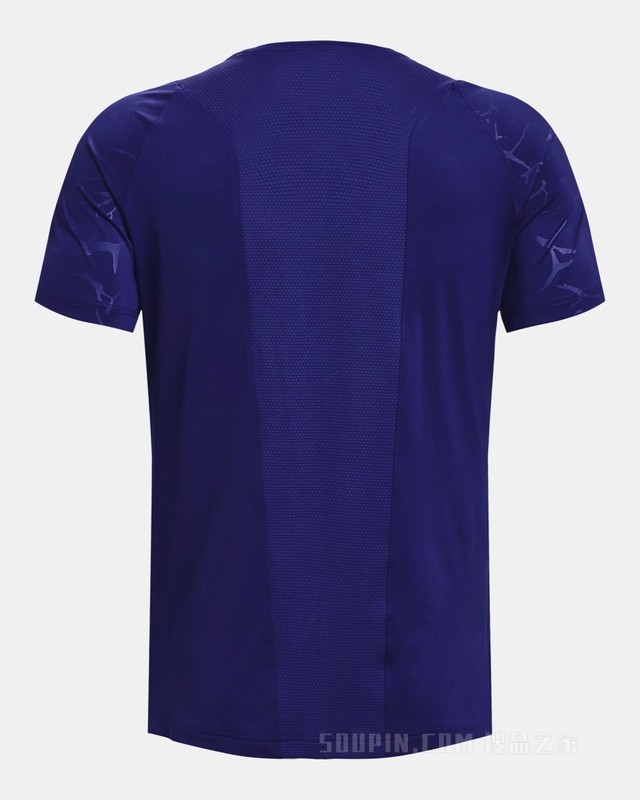 男士UA RUSH压纹短袖T恤