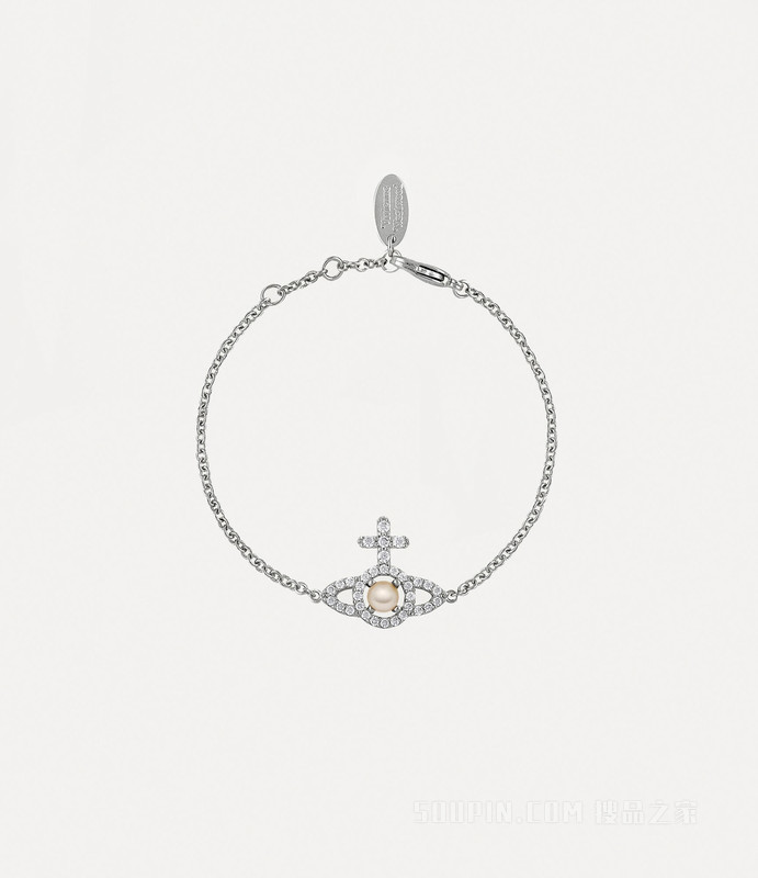 Olympia Pearl Chain Bracelet