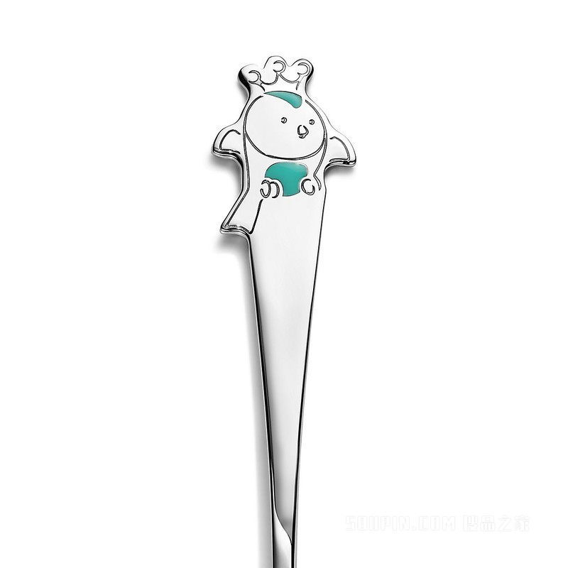 Tiny Tiffany 系列纯银小鸟婴儿汤匙