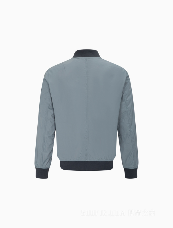 Calvin Klein 23春季新款男士简约刺绣方标休闲棒球服单夹克J323578