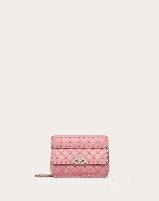 ROCKSTUD SPIKE小号软羊革手袋
