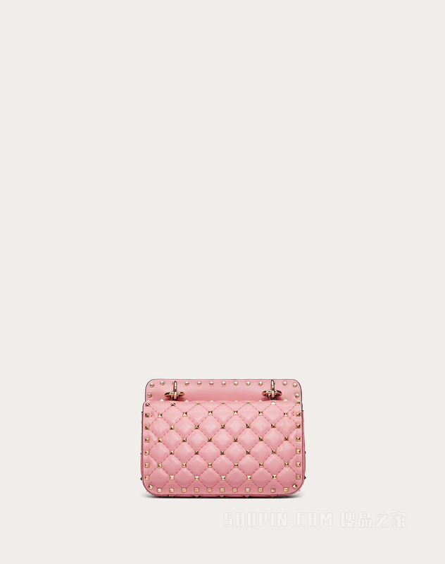 ROCKSTUD SPIKE小号软羊革手袋