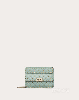 ROCKSTUD SPIKE小号软羊革手袋