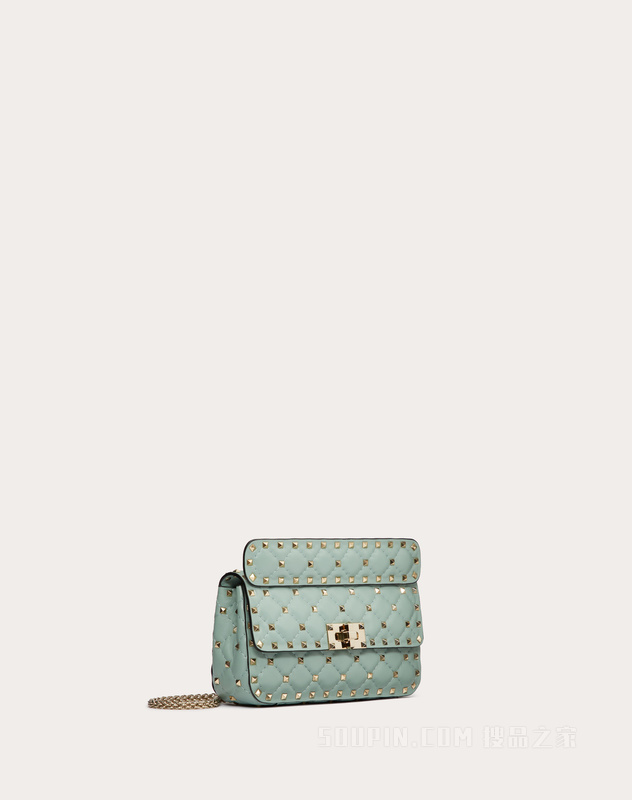 ROCKSTUD SPIKE小号软羊革手袋