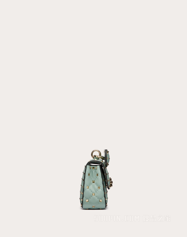 ROCKSTUD SPIKE小号软羊革手袋