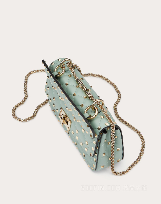 ROCKSTUD SPIKE小号软羊革手袋