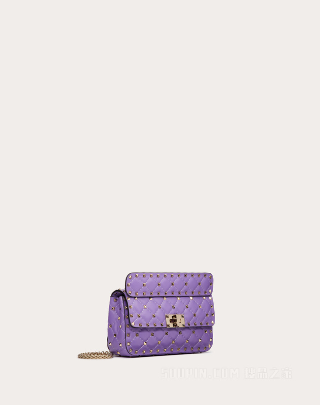 ROCKSTUD SPIKE小号软羊革手袋